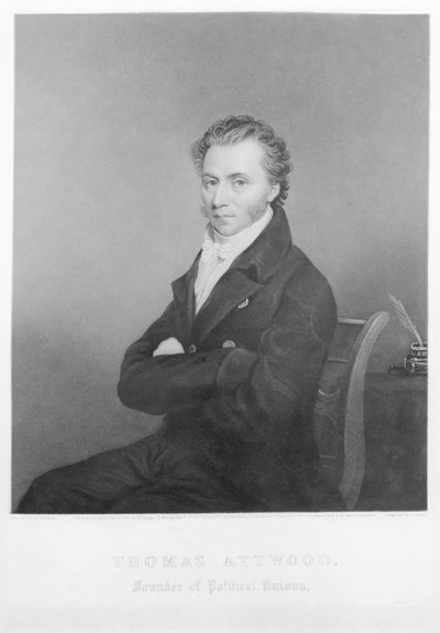 Thomas Attwood, 1832 by George Sharples